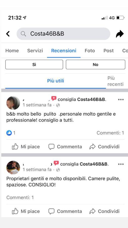 Costa46 Bed & Breakfast Napoli Dış mekan fotoğraf
